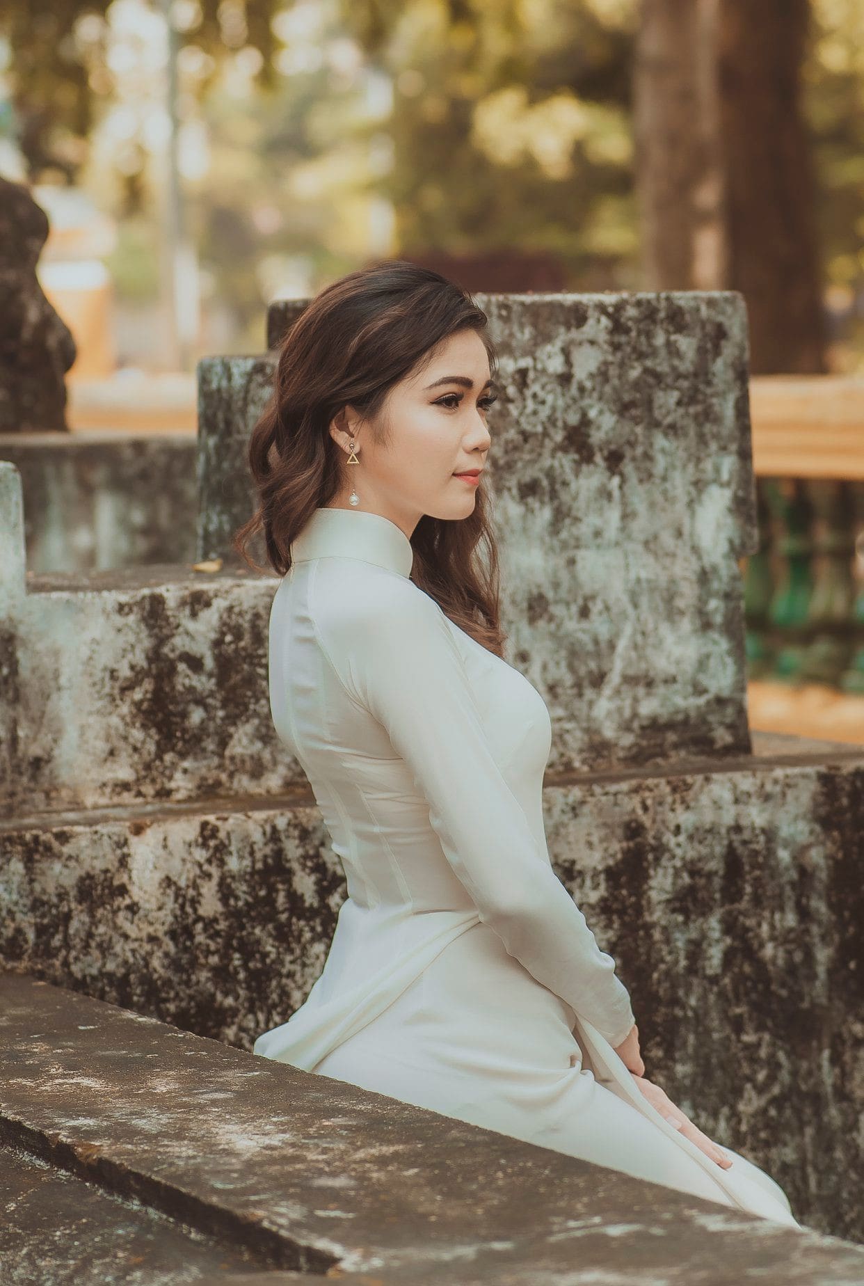Áo dài trắng Việt Nam
