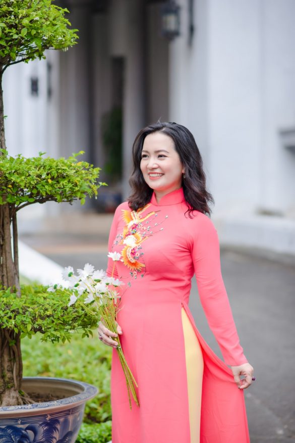 Ao dai bao tang (11)-min Chụp ảnh áo dài đẹp ở bảo tàng