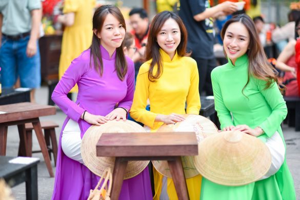 Chụp ảnh áo dài Việt Nam đẹp