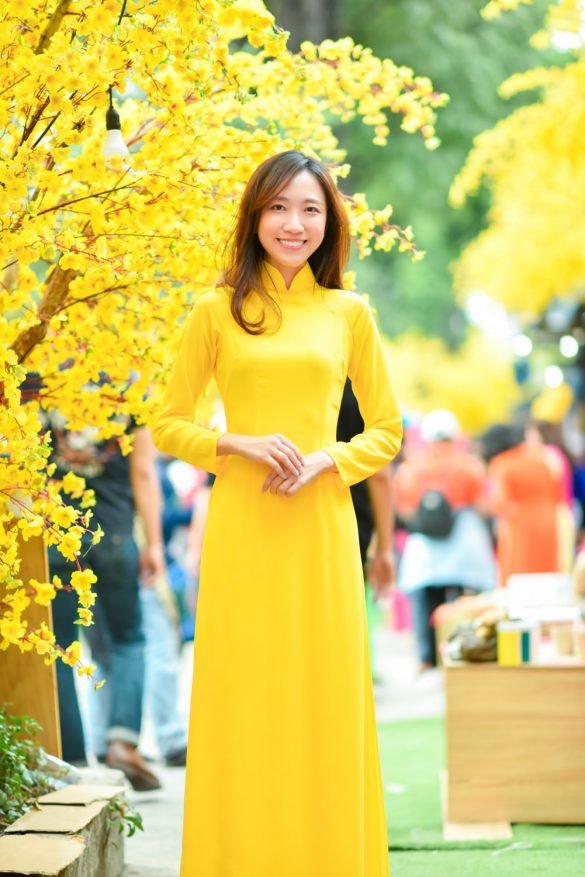 ảnh tết áo dài Việt Nam đẹp