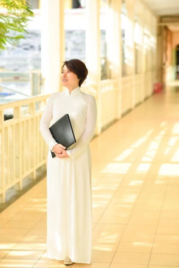 Chụp ảnh áo dài nữ sinh đẹp