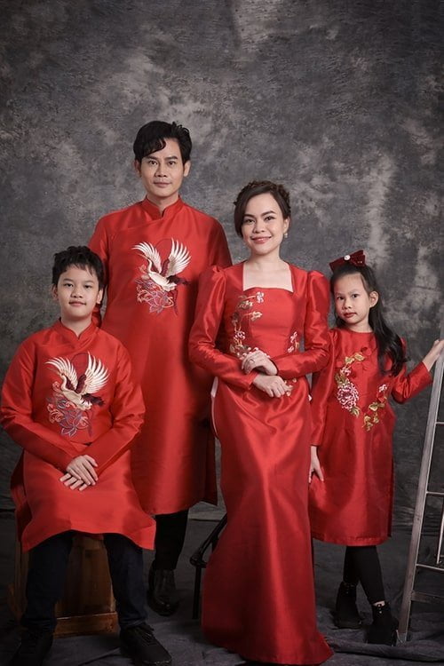 Áo dài gia đình