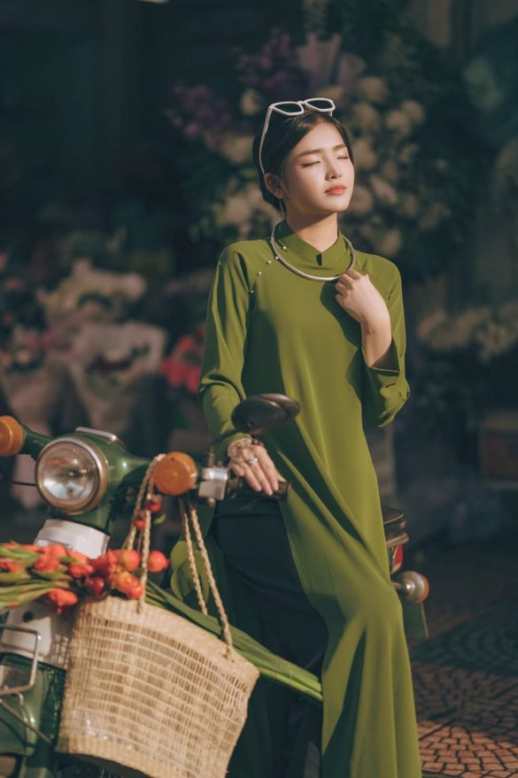 Chụp ảnh concept cô ba Sài Gòn đẹp