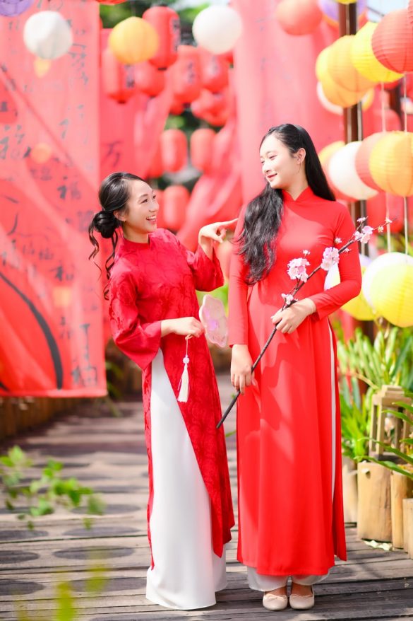 Anh ao dai tet min 11