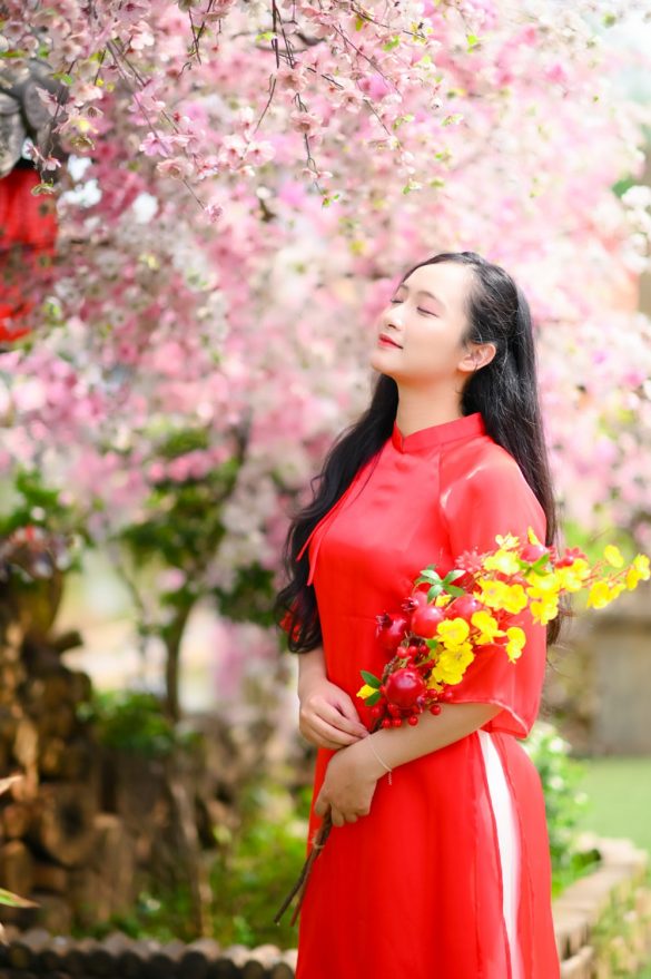Anh ao dai tet min 17